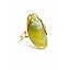 Mchic Colorful Chunky Statement Ring for Women: Boho Large Oval Acrylic Finger Ring Stainless Steel Adjustable Beach Summer Y2K Handmade Jewelry Gift for Women
